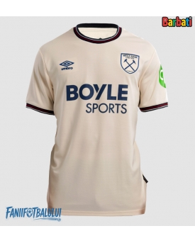 West Ham United Tricou Fotbal Replică 2025-26 Barbati Deplasare